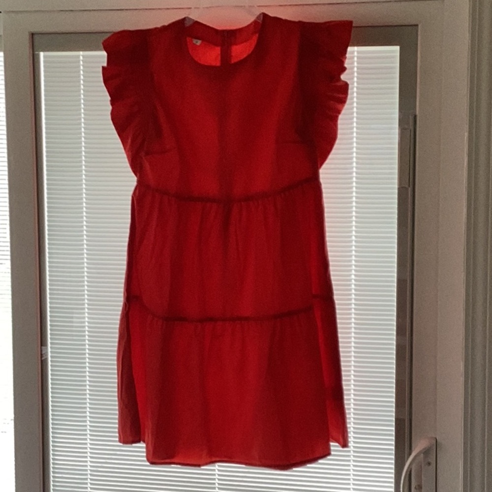 NWOT orange dress